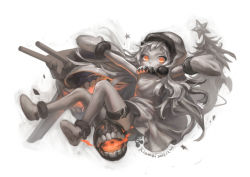 Rule 34 | 10s, 1girl, abyssal ship, christmas, colored skin, covered mouth, dress, enemy aircraft (kancolle), kantai collection, long hair, looking at viewer, machinery, mittens, northern ocean princess, orange eyes, scotishfold, turret, white dress, white hair, white skin