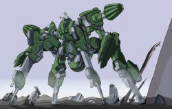Rule 34 | armored core, from software, mecha, quad legs, robot, tagme