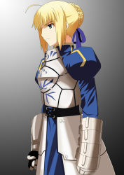 Rule 34 | 1girl, absurdres, ahoge, armor, armored dress, artoria pendragon (all), artoria pendragon (fate), blonde hair, fate/stay night, fate (series), green eyes, highres, knightstar, saber (fate), solo, sword, weapon