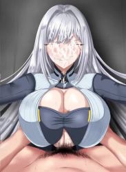 Rule 34 | 1boy, 1girl, animated, breasts, bukkake, cleavage, clothed female nude male, cum, cum on body, cum on clothes, cum on hair, ethel (xenoblade), facial, facing viewer, grey hair, hetero, juno (artist), juno (pixiv32541104), long hair, looping animation, lying, nude, on back, paizuri, penis, pov, pov crotch, pov hands, solo focus, sound, straddling paizuri, stray pubic hair, video, xenoblade chronicles (series), xenoblade chronicles 3