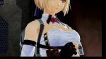 Rule 34 | 1girl, 3d, animated, blonde hair, breasts, claire victorious, cleavage, god eater, god eater 3, large breasts, red eyes, solo, tagme, video