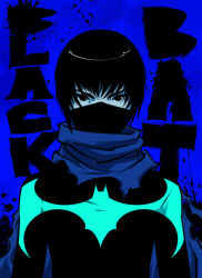Rule 34 | 1girl, batman (series), black bat, black eyes, black hair, cassandra cain, character name, dc comics, half mask, mask, ninja, solo