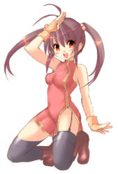 Rule 34 | 1girl, china dress, chinese clothes, dress, lowres, ninoko, original, solo, thighhighs