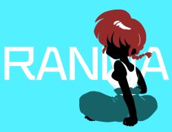 Rule 34 | 1girl, genderswap, genderswap (mtf), ranma-chan, ranma 1/2, red hair, saotome ranma, silhouette, solo, wanta (futoshi)
