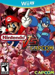 Rule 34 | box art, capcom, cover, crossover, ace attorney, if only, kid icarus, link, mario, mario (series), phoenix wright, nintendo, pit (kid icarus), pointing, mega man (series), mega man (character), ryu (street fighter), street fighter, super mario bros. 1, the legend of zelda, alternate universe