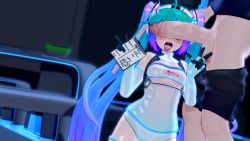Rule 34 | 1boy, 1girl, 3d, absurdres, ahegao, aqua hair, ass, blue eyes, bodysuit, breasts, covered erect nipples, crossed legs, double v, gs-mantis, hair ornament, hatsune miku, heart, heart-shaped pupils, highres, long hair, looking at viewer, looking away, lying, medium breasts, nipples, open clothes, open mouth, penis, penis on face, penis over eyes, racing miku, saliva, see-through, shiny skin, sitting, smile, symbol-shaped pupils, tattoo, teeth, thighs, tongue, tongue out, twintails, underwear, v, veins, veiny penis, very long hair, vocaloid, white bodysuit, wide hips