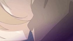 Rule 34 | animated, animated gif, blonde hair, kiss, mizunashi nadia, murakami teruaki, tagme, toriko no (series), toriko no shizuku