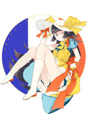 Rule 34 | 1girl, asymmetrical clothes, bad id, bad pixiv id, black hair, blue eyes, boots, bow, france, freckles, french flag, gloves, hat, highres, knee boots, long hair, maejima, orangina, original, panties, personification, single sleeve, solo, sun hat, underwear, very long hair, white gloves, wink