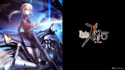 Rule 34 | 1girl, artoria pendragon (all), artoria pendragon (fate), blonde hair, excalibur (fate/stay night), fate/stay night, fate/zero, fate (series), formal, glowing, glowing sword, glowing weapon, green eyes, highres, motor vehicle, motorcycle, pant suit, pants, ponytail, saber (fate), solo, suit, sword, takeuchi takashi, type-moon, vehicle, wallpaper, weapon