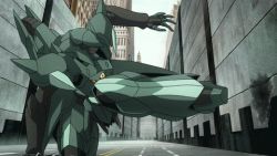 Rule 34 | 10s, animated, animated gif, attack, baqto, city, gundam, gundam age, lowres, mecha, mobile suit, no humans, robot