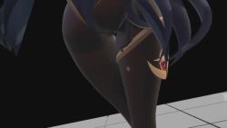 Rule 34 | 1girl, 3d, animated, artist request, ass, ass focus, ass shake, audible music, blue leotard, curvy, dancing, elbow gloves, from behind, genshin impact, gloves, highleg, highleg leotard, huge ass, jiggle, leotard, long hair, long twintails, looking at viewer, looking back, looking to the side, magical girl, mikumikudance (medium), mona (genshin impact), music, pantyhose, shiny clothes, skin tight, solo, sound, squatting, thong leotard, twintails, video