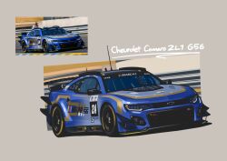 Rule 34 | arhentol, car, chevrolet, chevrolet camaro, highres, motor vehicle, muscle car, nascar, no humans, photo-referenced, race vehicle, racecar, radio antenna, real life, reference inset, vehicle focus, vehicle name, world endurance championship