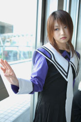 Rule 34 | cosplay, highres, i&quot;s, photo (medium), school uniform, serafuku, tagme, yoshizuki iori