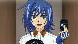 Rule 34 | 10s, 1boy, animated, animated gif, blue eyes, blue hair, card, cardfight!! vanguard, cardfight!! vanguard (cards), gloves, lowres, male focus, matching hair/eyes, sendou aichi, solo