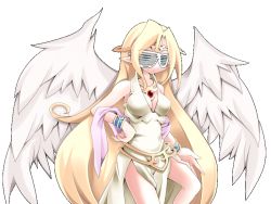 Rule 34 | 1girl, angel, angel wings, breasts, ilias, large breasts, mon-musu quest!, tagme, wings