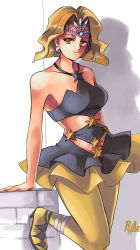 Rule 34 | bishoujo senshi sailor moon, dress, legs, mimete (sailor moon), rike, smile, tagme, yellow dress