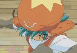 Rule 34 | .hack//, .hack//tasogare no udewa densetsu, 1boy, 1girl, animated, animated gif, bouncing breasts, breasts, face to breasts, female heavy blade, large breasts, lowres, shugo, size difference