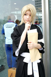 Rule 34 | bleach, cosplay, crossdressing, highres, kira izuru, momoneko haru, photo (medium)