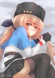 Rule 34 | 1girl, ayamiyuki, black bow, blue shawl, blush, boots, bow, brown hair, brown thighhighs, closed mouth, dated, fingerless gloves, fur hat, gloves, hair between eyes, hair ornament, hairclip, hat, jacket, kantai collection, long hair, looking at viewer, low twintails, one-hour drawing challenge, pantyhose, papakha, red eyes, red shirt, russian clothes, scarf, shawl, shirt, skirt, smile, solo, tashkent (kancolle), thigh boots, thighhighs, twintails, white jacket, white scarf