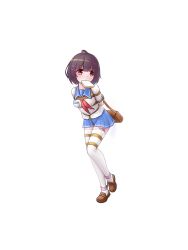 Rule 34 | 1girl, 971197253, ahoge, arms behind back, bag, bdsm, blue sailor collar, blue skirt, blush, bondage, bound, bound arms, bound legs, bread slice, breast pocket, breasts, brown eyes, brown footwear, brown hair, closed mouth, controller, crotch rope, cuffs, female focus, food, food in mouth, full body, hair ornament, hairclip, highres, leg up, legs together, long sleeves, medium breasts, miniskirt, mouth hold, neckerchief, original, pleated skirt, pocket, red neckerchief, remote control, remote control vibrator, rope, sailor collar, school uniform, serafuku, sex toy, shackles, shibari, shibari over clothes, shirt, shoes, short hair, simple background, skirt, smile, solo, standing, standing on one leg, thighhighs, toast, toast in mouth, vibrator, vibrator cord, vibrator in thighhighs, vibrator under clothes, white background, white shirt, white thighhighs, zettai ryouiki