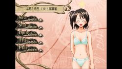 Rule 34 | akashi yuuna, bra, highres, lingerie, mahou sensei negima!, panties, underwear, underwear only