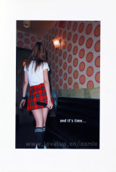 Rule 34 | 1girl, cosplay, highres, hirano aya, indoors, kneehighs, microphone, photo (medium), school uniform, serafuku, socks, solo