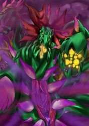 Rule 34 | claws, digimon, digimon (creature), dragon, highres, hydramon, plant, poison, thorns