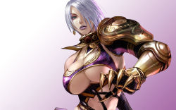 Rule 34 | breasts, isabella valentine, large breasts, official art, soul calibur, soulcalibur iv, tagme, white hair