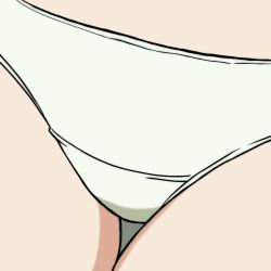 Rule 34 | 1girl, crotch, erica hartmann, grey background, kakeru (msjatl80), panties, simple background, solo, strike witches, underwear, white panties, world witches series