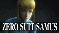 Rule 34 | 1girl, 3d, animated, animated gif, ass, blonde hair, blue eyes, bodysuit, breasts, character name, climbing, crossover, female focus, gun, holding, holding gun, holding weapon, indoors, large breasts, long hair, metroid, nintendo, ponytail, running, samus aran, skin tight, solo, standing, super smash bros., weapon, zero suit