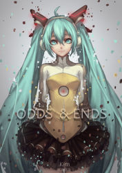Rule 34 | 10s, 1girl, 2013, ahoge, aqua eyes, aqua hair, artist name, copyright name, dated, hatsune miku, headphones, highres, kimkyeng, long hair, odds &amp; ends (vocaloid), project diva (series), project diva f, skirt, solo, twintails, very long hair, vocaloid
