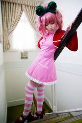 Rule 34 | anya alstreim, code geass, cosplay, destiny doll, photo (medium), pink hair, tatsuki