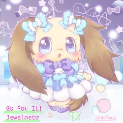 Rule 34 | artist request, blue eyes, character request, dog, furry, jewelpet, smile