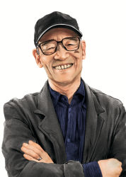 Rule 34 | 1boy, baseball cap, crossed arms, glasses, grey hair, grin, hat, highres, jewelry, male focus, mugetsu2501, old, old man, real life, realistic, ring, smile, tomino yoshiyuki, white background