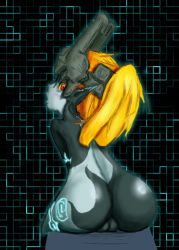 Rule 34 | artist request, ass, blush, midna, nintendo, pointy ears, pussy, red eyes, the legend of zelda, the legend of zelda: twilight princess