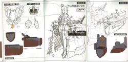 Rule 34 | 10s, 1girl, absurdres, bare shoulders, character sheet, concept art, crown, dress, female focus, hat, highres, jewelry, kantai collection, konishi (koconatu), necklace, non-web source, official art, partially colored, scan, solo, staff, standing, thighhighs, warspite (kancolle), white background, zettai ryouiki