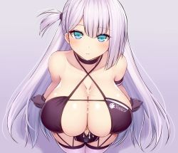 Rule 34 | 1girl, after paizuri, alternate costume, animated, asamura hiori, azur lane, bikini, blue eyes, blush, breasts, closed mouth, cum, cum on body, cum on breasts, cum on upper body, garter straps, gloves, hair between eyes, hair ornament, highres, huge breasts, live2d, long hair, looking at viewer, looking up, md5 mismatch, one side up, painttool sai (medium), photoshop (medium), purple bikini, race queen, shadow, shoukaku (azur lane), shoukaku (sororal wings) (azur lane), solo, swimsuit, thighhighs, white hair, white thighhighs