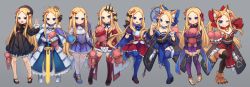 Rule 34 | 1girl, abigail williams (fate), artoria pendragon (all), artoria pendragon (fate), baobhan sith (fate), baobhan sith (fate) (cosplay), blonde hair, blue eyes, blush, breasts, cosplay, fate/grand order, fate/stay night, fate (series), forehead, full body, highres, kama (fate), kama (fate) (cosplay), kama (first ascension) (fate), leonardo da vinci (fate), leonardo da vinci (fate/grand order), leonardo da vinci (rider) (fate), long hair, looking at viewer, melusine (fate), melusine (fate) (cosplay), melusine (second ascension) (fate), miya (miyaruta), multiple views, parted bangs, saber (fate), saber (fate) (cosplay), small breasts, stuffed animal, stuffed toy, tamamo (fate), tamamo cat (fate), tamamo cat (fate) (cosplay), tamamo cat (first ascension) (fate), tamamo no mae (fate/extra), tamamo no mae (fate/extra) (cosplay), teddy bear