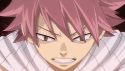 Rule 34 | 1boy, abs, angry, animated, animated gif, dragon, epic, fairy tail, fangs, fighting stance, fire, green eyes, horns, igneel, lowres, magic, male focus, muscular, natsu dragneel, open mouth, pink hair, scarf, screaming, topless male, tongue, wind, wings, wristband