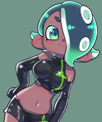 Rule 34 | 1girl, green eyes, nintendo, octoling player character, smile, splatoon (series), tagme, whichdoll