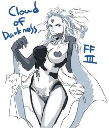 Rule 34 | 1990s (style), claws, cloud of darkness, dissidia final fantasy, final fantasy, final fantasy iii, long hair, pasties, ryugue, tattoo