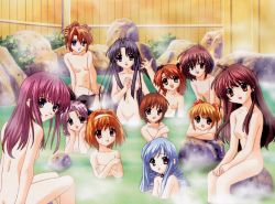 Rule 34 | 00s, 6+girls, aria (sister princess), bath, breasts, chikage (sister princess), everyone, haruka (sister princess), hinako (sister princess), kaho (sister princess), karen (sister princess), mamoru (sister princess), multiple girls, nipples, nude, onsen, red hair, rinrin (sister princess), sakuya (sister princess), shirayuki (sister princess), sister princess, small breasts, third-party edit, topless, yotsuba (sister princess)