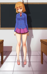 Rule 34 | 1girl, absurdres, brown eyes, brown hair, classroom, corpse, crying, crying with eyes open, drooling, empty eyes, hanged, highres, kamiigusa misaki, necrophilia, open mouth, pee, peeing, peeing self, sakura-sou no pet na kanojo, school uniform, short hair, suicide, tears, tongue, tongue out