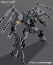 Rule 34 | akinaie, armored core, armored core: for answer, armored core 4, from software, gun, mecha, noblesse oblige, robot, weapon
