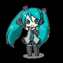 Rule 34 | 1girl, animated, animated gif, aqua hair, black thighhighs, blouse, collared shirt, dancing, grey shirt, hair between eyes, hatsune miku, long hair, lowres, shirt, shoulder tattoo, sleeveless, sleeveless shirt, solo, tattoo, thighhighs, transparent background, twintails, very long hair, vocaloid