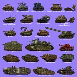 Rule 34 | a7v (tank), blue background, cross, explosive, fcm 2c, goliath tracked mine, hamcoro, jagdpanzer 38(t), k-wagen, kettenkrad, kleine panzerbefehlswagen, mark a whippet, mark iv tank, military, military vehicle, mine (weapon), motor vehicle, oka 420mm cannon, original, panzer i, pixel art, red cross, saint-chamond, schneider, sd.kfz.135, seclet, simple background, tank, tiger i, vehicle focus, vehicle request