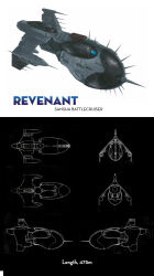 Rule 34 | amarr empire (eve online), battlecruiser (eve online), cannon, character sheet, commentary, concept art, energy cannon, eve online, from side, military vehicle, morality-gradient, multiple views, no humans, original, pirate faction (eve online), sansha&#039;s nation (eve online), science fiction, spacecraft, spikes, thrusters, turret, vehicle focus