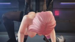 Rule 34 | 3d, animated, animated gif, ass, breasts, ebimaru, lowres, nipples, rape, scourge of the evil, sex, thighhighs