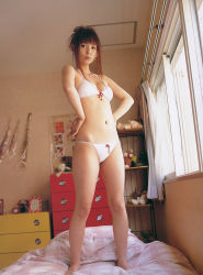 Rule 34 | bra, nakagawa shoko, navel, panties, photo (medium), tagme, underwear, underwear only
