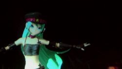 Rule 34 | 3d, ^ ^, alternate costume, alternate hairstyle, animated, animated gif, choker, closed eyes, dancing, hat, hatsune miku, leather, long hair, lowres, very long hair, vocaloid